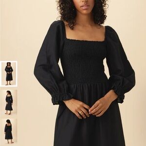 averill ramie viscose dress